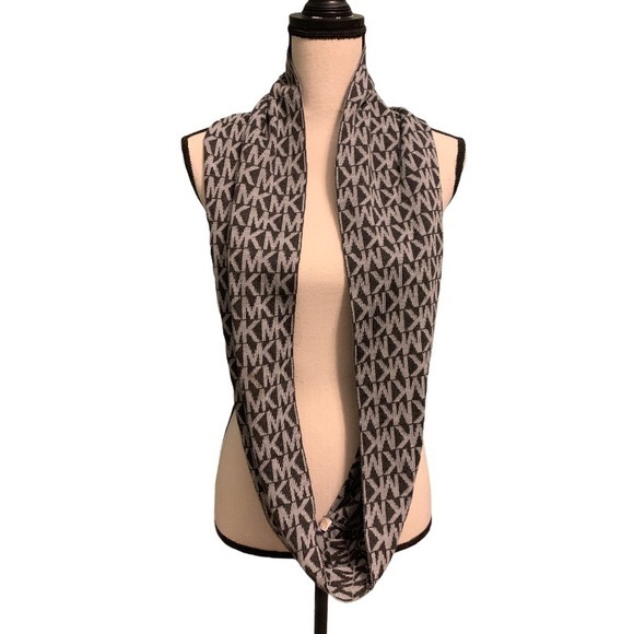 Michael Kors Accessories - Michael Kors Gray Infinity Scarf